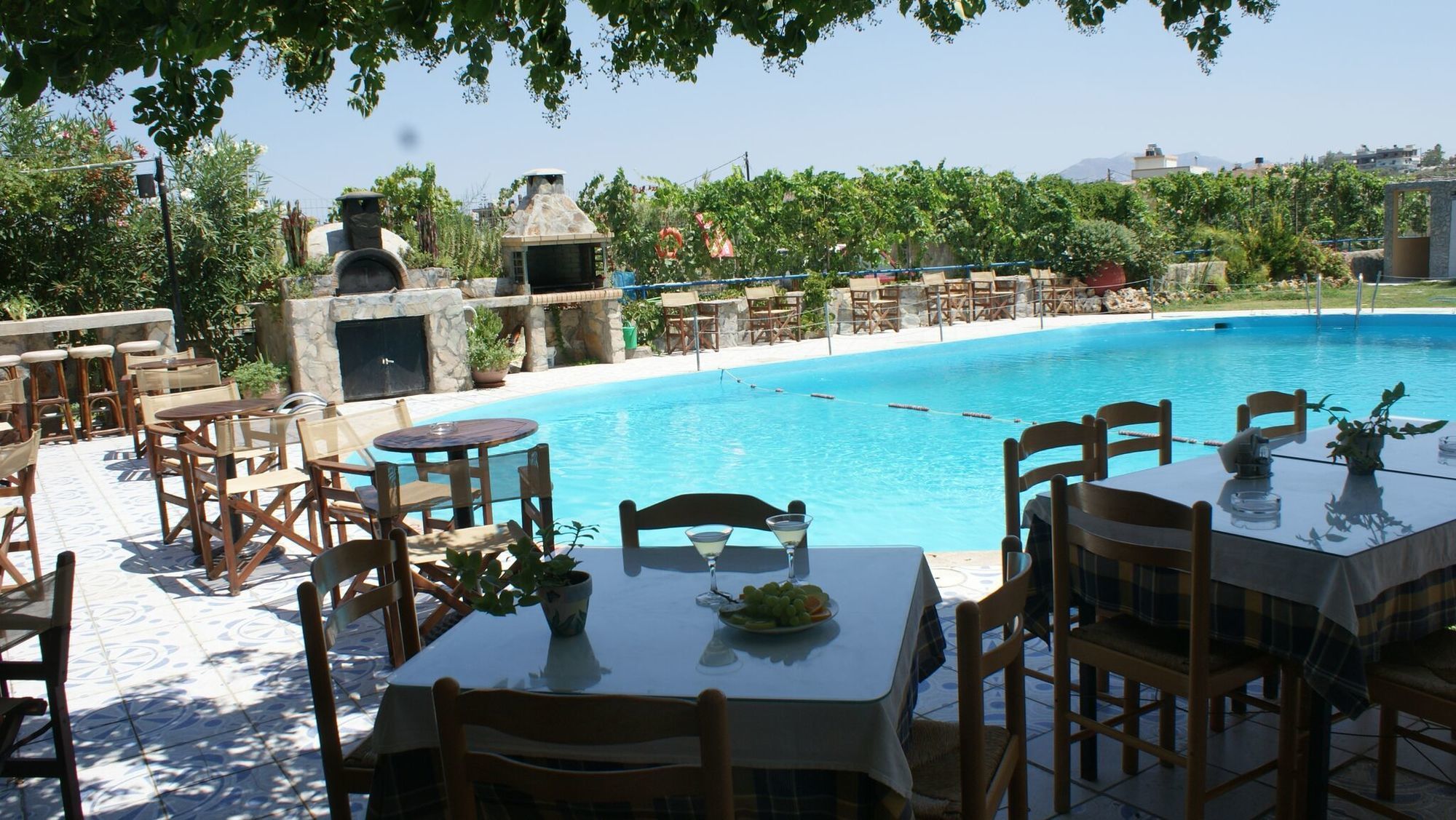 Roxani Hotel Amoudara Lasithiou 레스토랑 사진